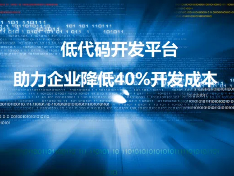 低代碼降低成本