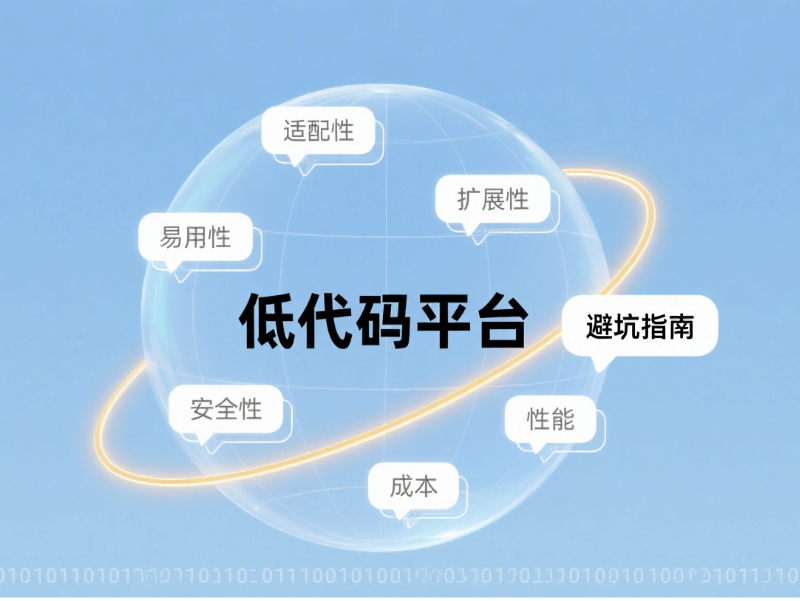 低代碼平臺避坑指南