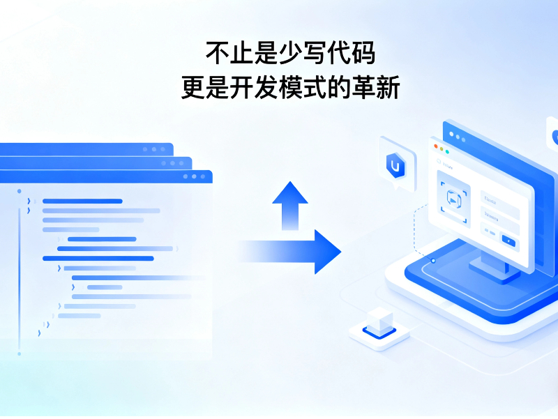 聊聊低代碼：不止是少寫(xiě)代碼，更是開(kāi)發(fā)模式的革新
